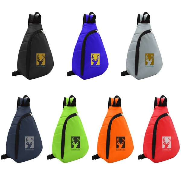 JH35003 Puffy Sling Backpack With Custom Imprint